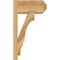 Ekena Millwork Balboa Craftsman Rough Sawn Outlooker, Western Red Cedar, 8"W x 16"D x 28"H OUT08X16X28BOA04RWR - alternate 2